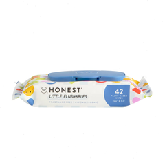 The Honest Company Plant-Based Baby Wipe - Little Flushable Wipes