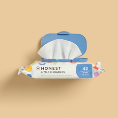 The Honest Company Plant-Based Baby Wipe - Little Flushable Wipes