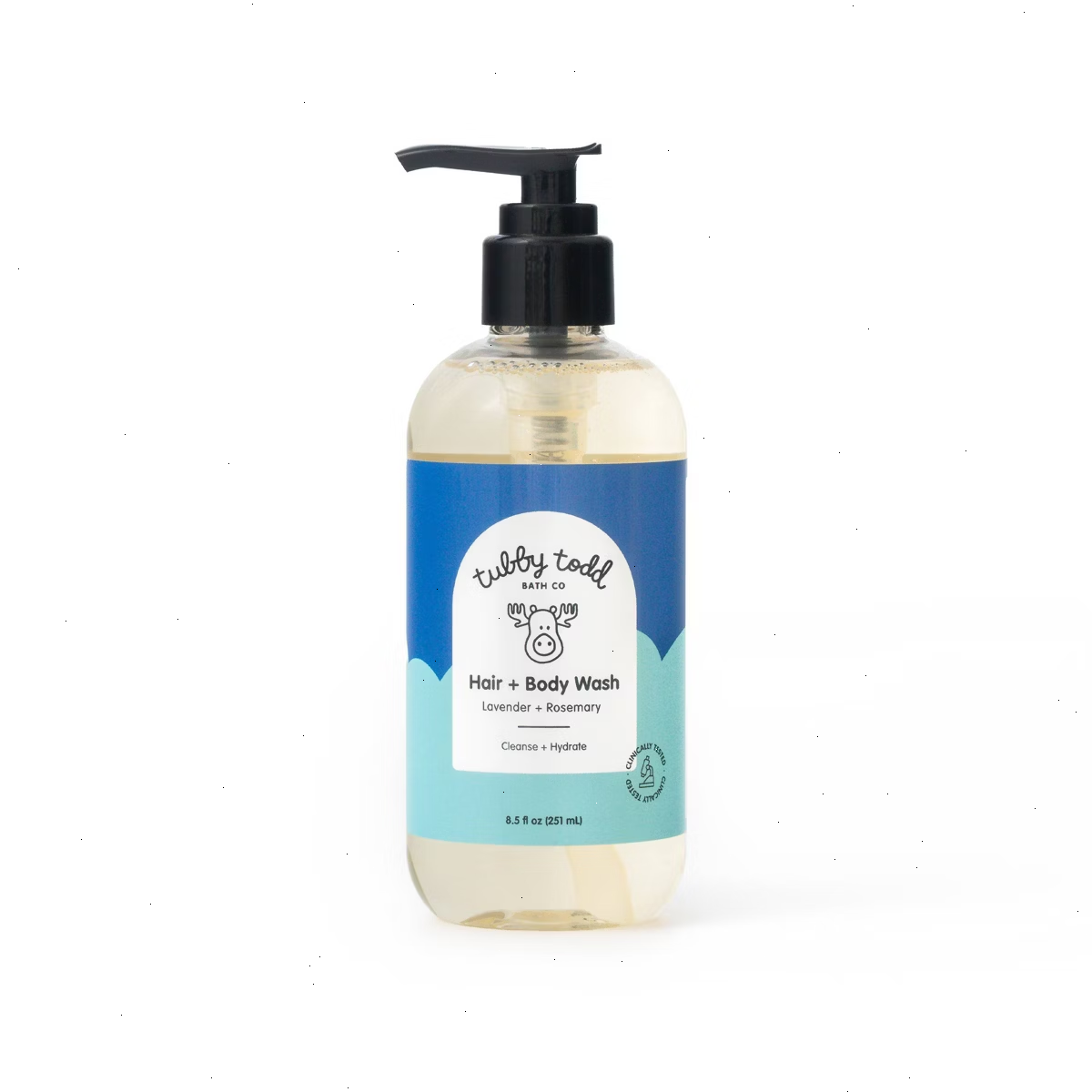 Tubby Todd Hair & Body Wash Lavendar Rosemary - 8.5 fl oz